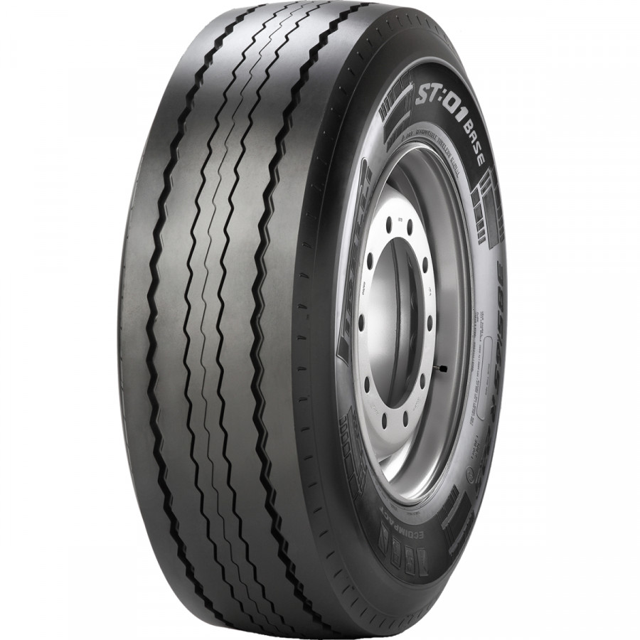 205/65 R17,5 PIRELLI ST 01 129 / 127 J, 6/161/205, A2, BZ, ET 0 6.00 X 17.5, RAL9006 SILBER, ALV