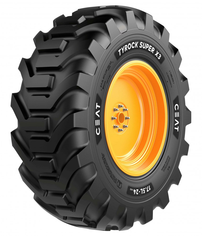 17,5L-24 CEAT 12PR TYROCK SUPER X3 TL