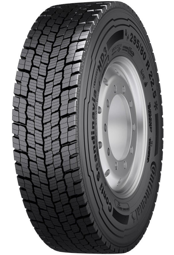 295/55 R22,5 147/145K TL 16 PR M+S CONTINENTAL HYBRID HD3